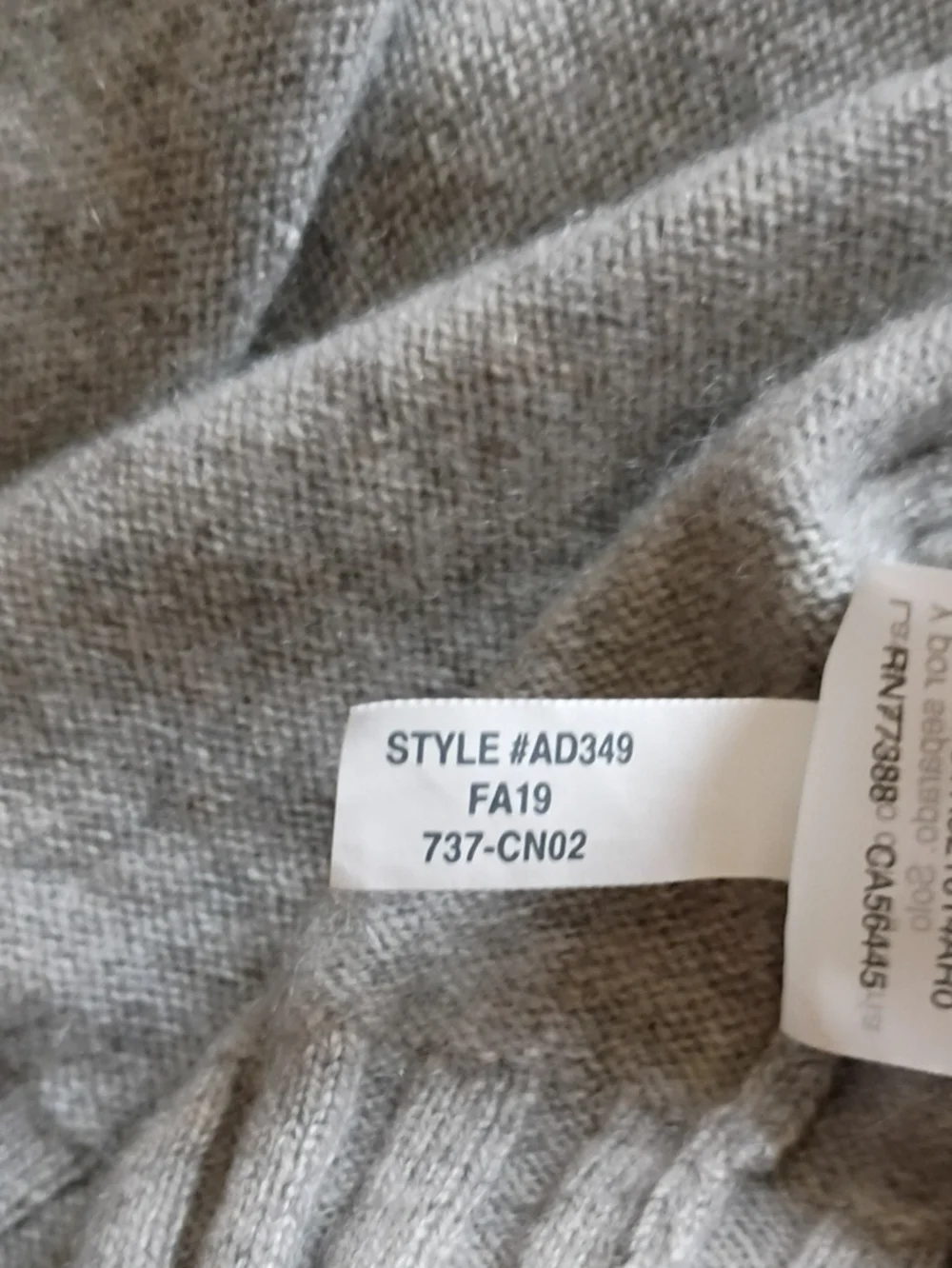 J. Crew Cashmere Mockneck Sweater sz XS